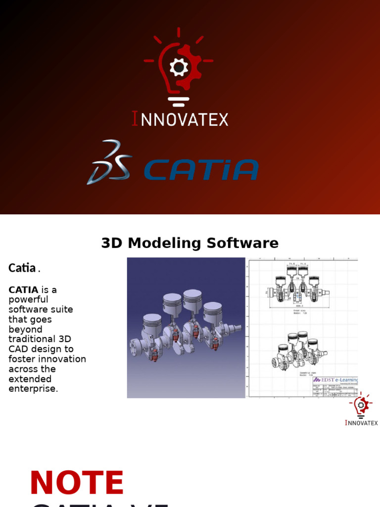 Introduction to CATIA 3D Modeling | PDF