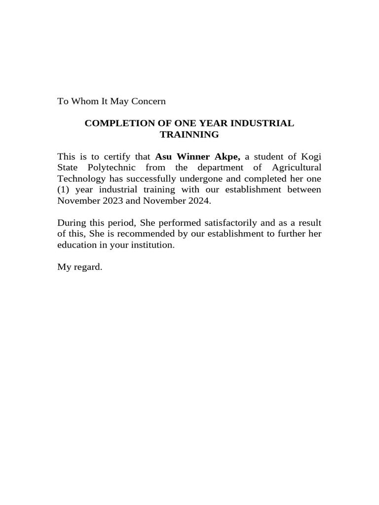 It Letter | PDF