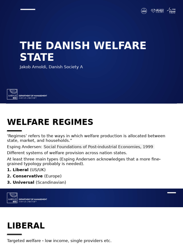Danish A E23-5 Welfare State | PDF | Taxes | Welfare