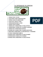 I Formation Playbook Pdf Gridiron Football National Football League