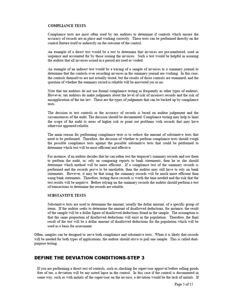 Auditsamplingmanuals 5 Pdf Audit Business