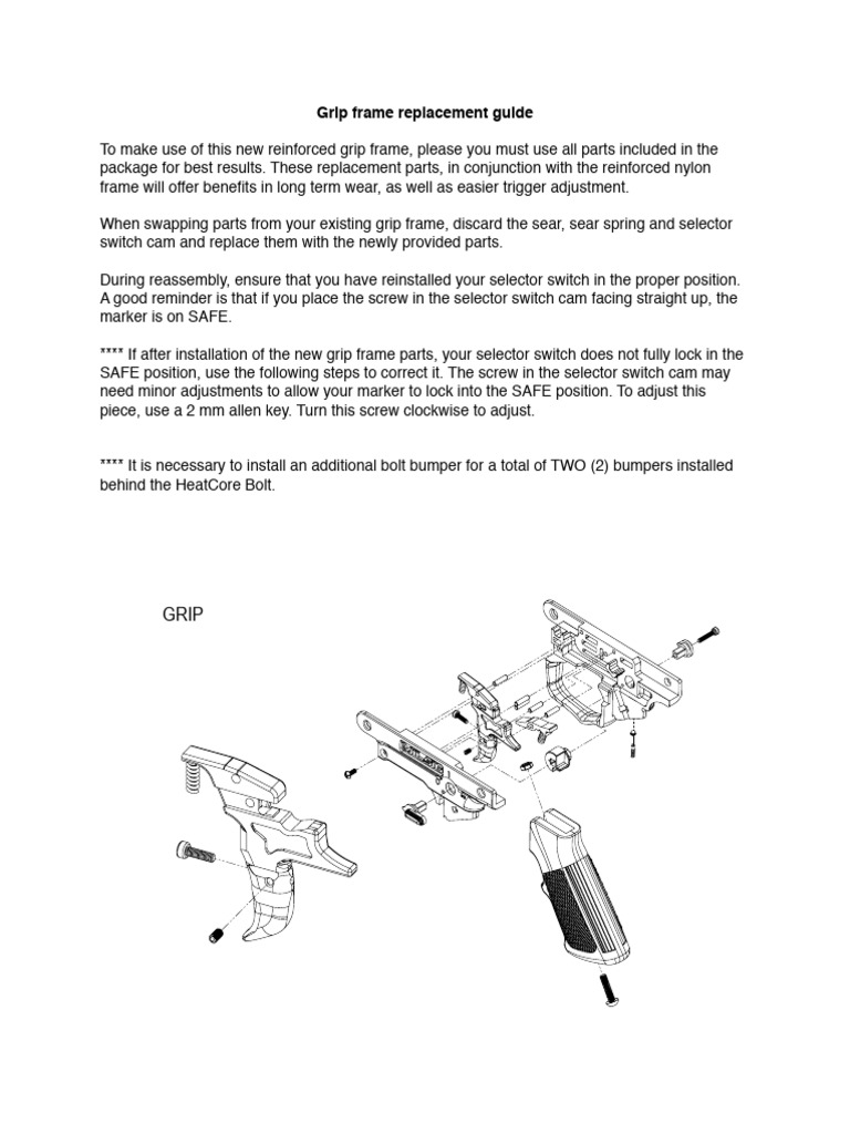 Grip upgrade guide pdf