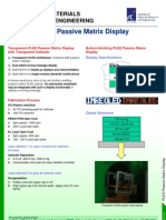 OES_008_291105 PLED Passive Matrix Display