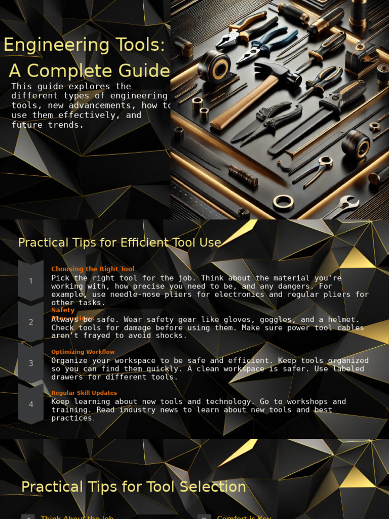 Engineering Tools A Complete Guide (1) 1 | PDF | Adverb ...