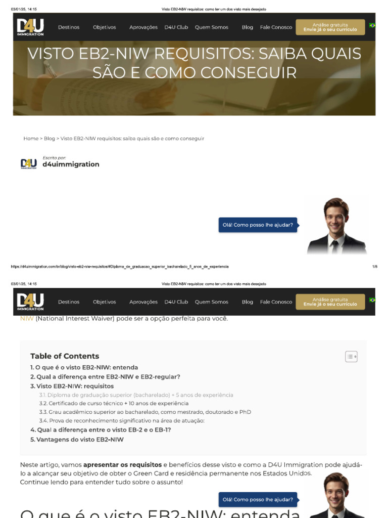 Informação Visto - D4u | PDF