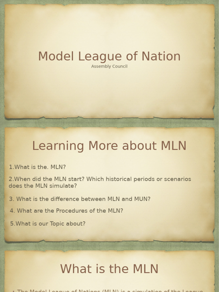 Understanding Model League of Nations | PDF | Ethiopia | Global Politics