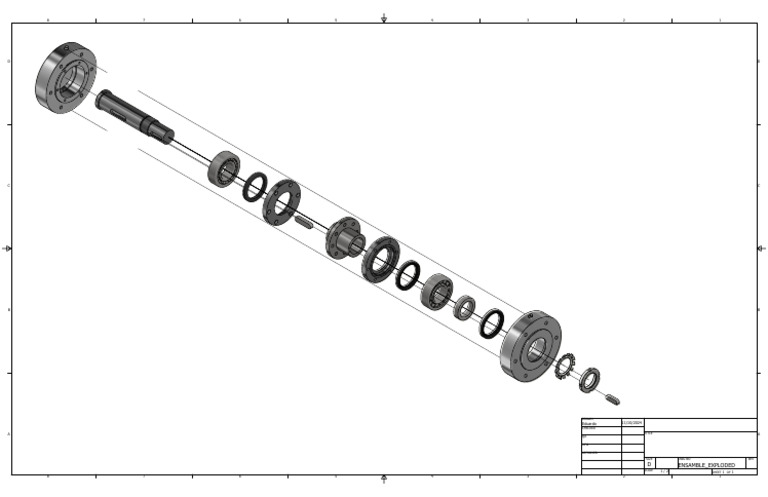 Exploded Assembly Drawing Guide | PDF