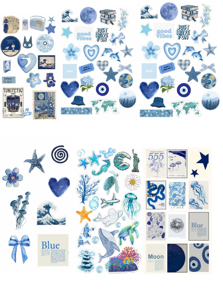 STickers Blueee | PDF