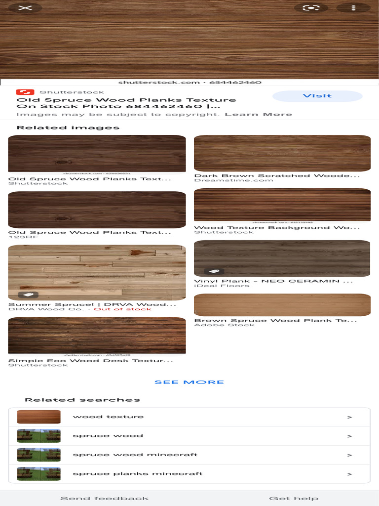 Spruce Wood Planks Texture for Minecraft | PDF