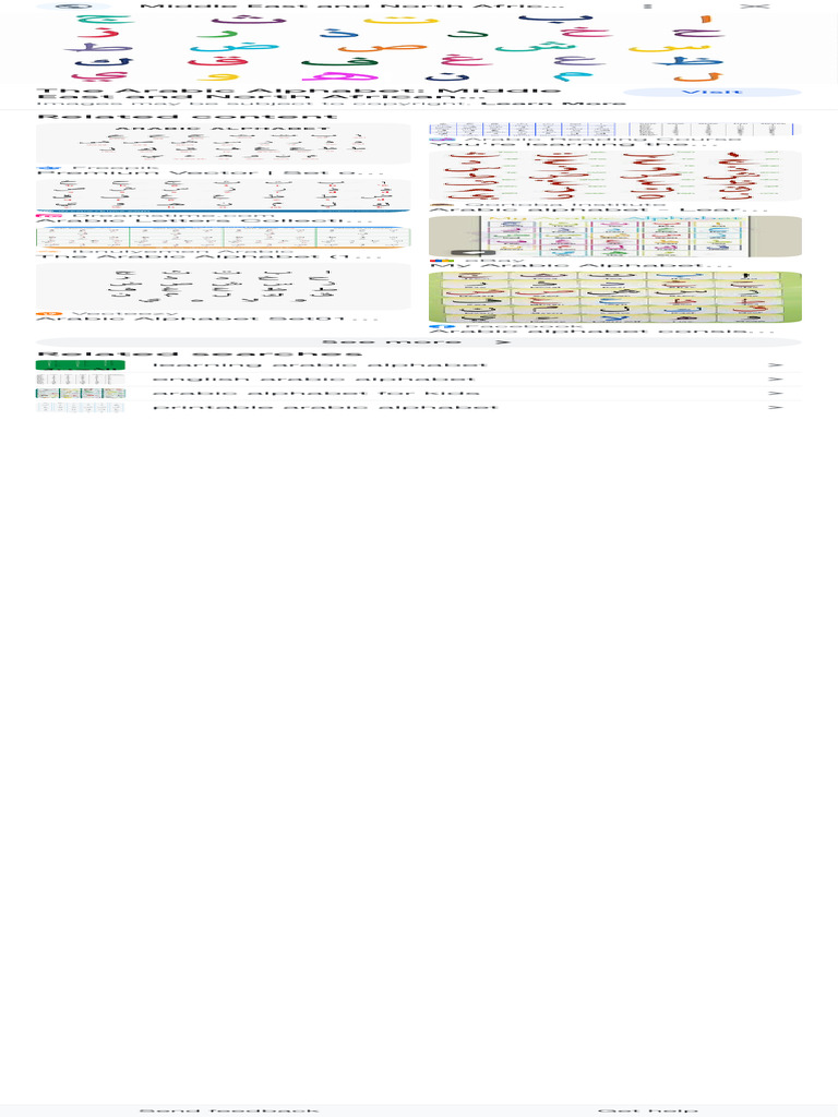 Arabic Alphabet - Google Search | PDF