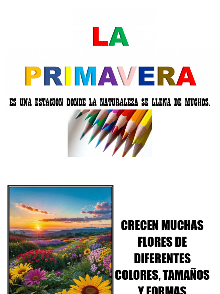 La Belleza de la Primavera | PDF