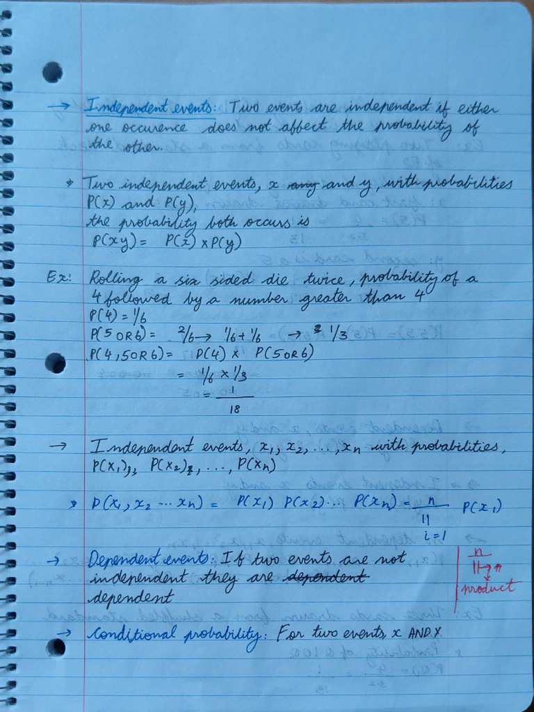 Conditional Probability and Events Analysis | PDF