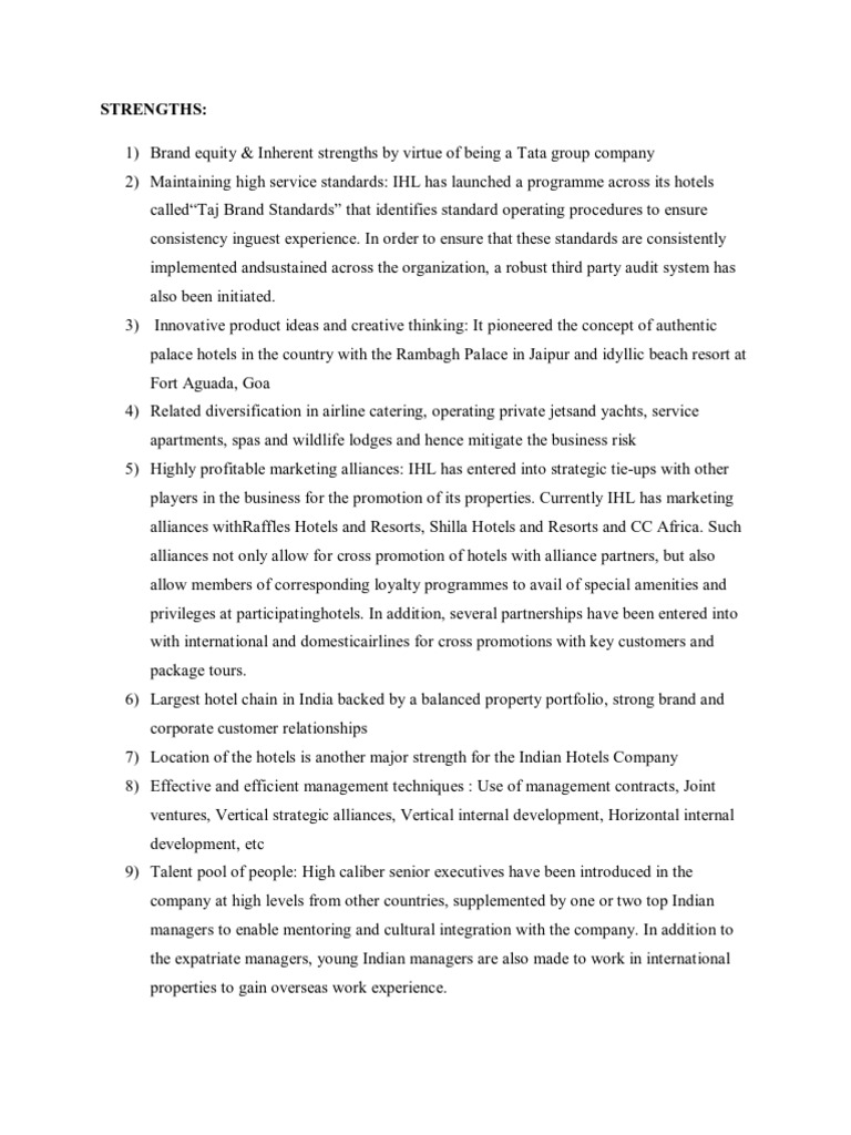 Swot analysis case study with answers image