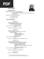 Europass CV Sofia Silva