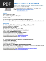 Guevarra Maria Fleurdelis RESUME