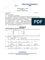 1374model Question Paper (Math x)Final