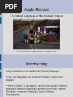 Romani Glossary of Gypsy Terms | PDF | Romani People | Romani