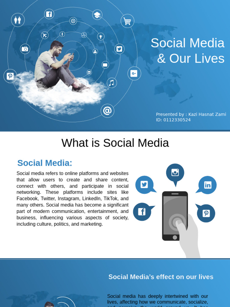Social Media's Impact on Daily Life | PDF | Popular Culture & Media ...