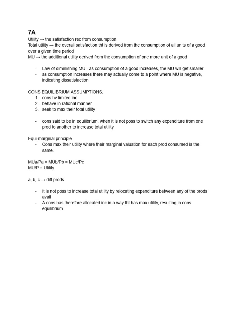 Unit 7 Notes | PDF | Oligopoly | Externality