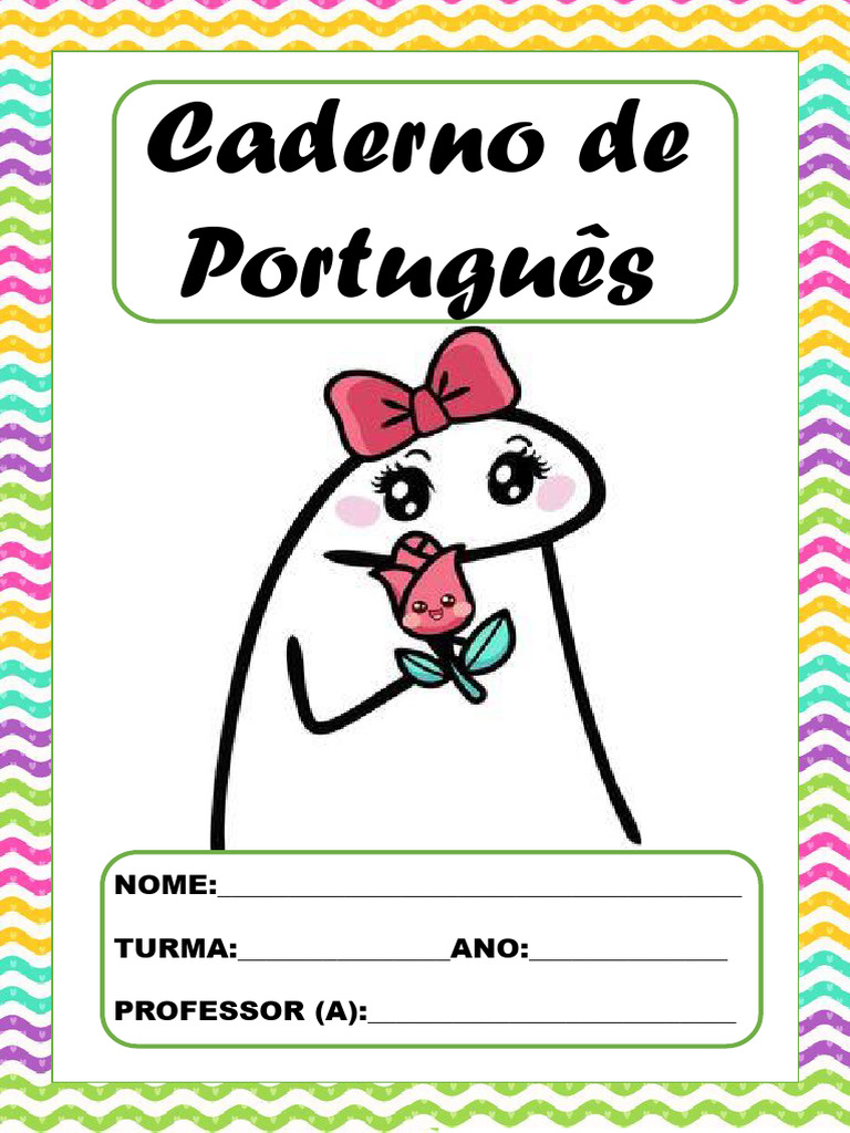 Capas de Cadernos Flork para Impressão | PDF | Aprendizado