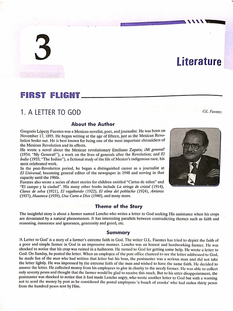 First+Flight+(Prose+section) | PDF