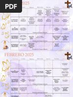 Calendario Litúrgico 2026 - Listo | PDF | Pascua de Resurrección | Navidad
