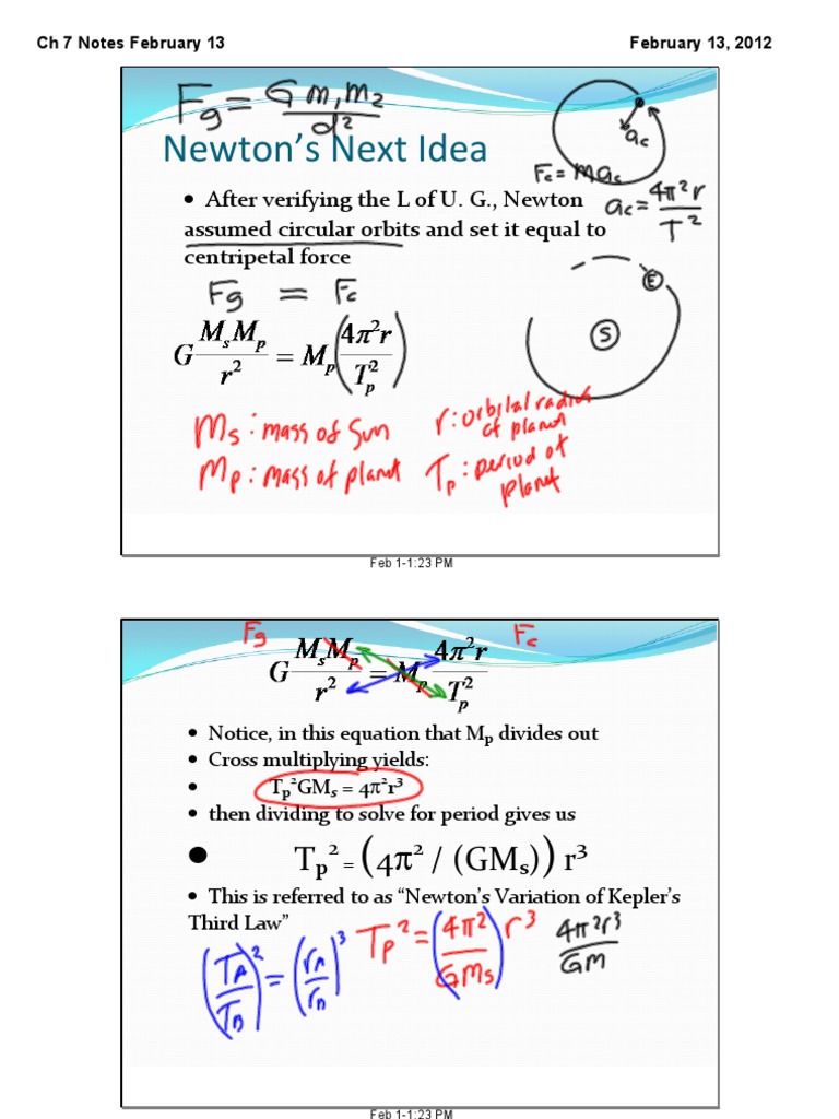 CH 7 Notes February 13 | PDF