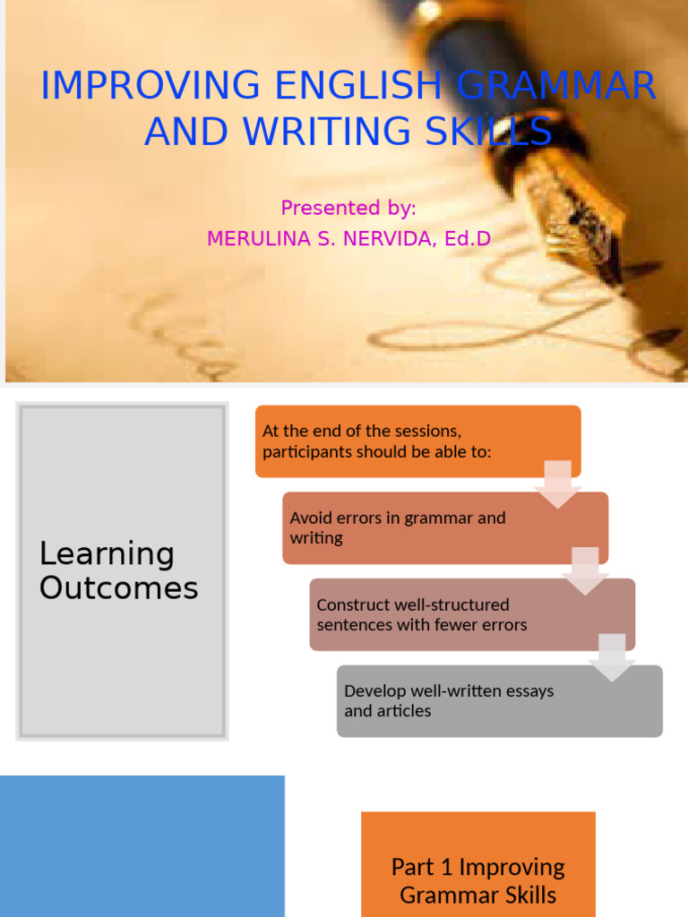 Enhancing English Grammar Skills | PDF | Verb | Adverb