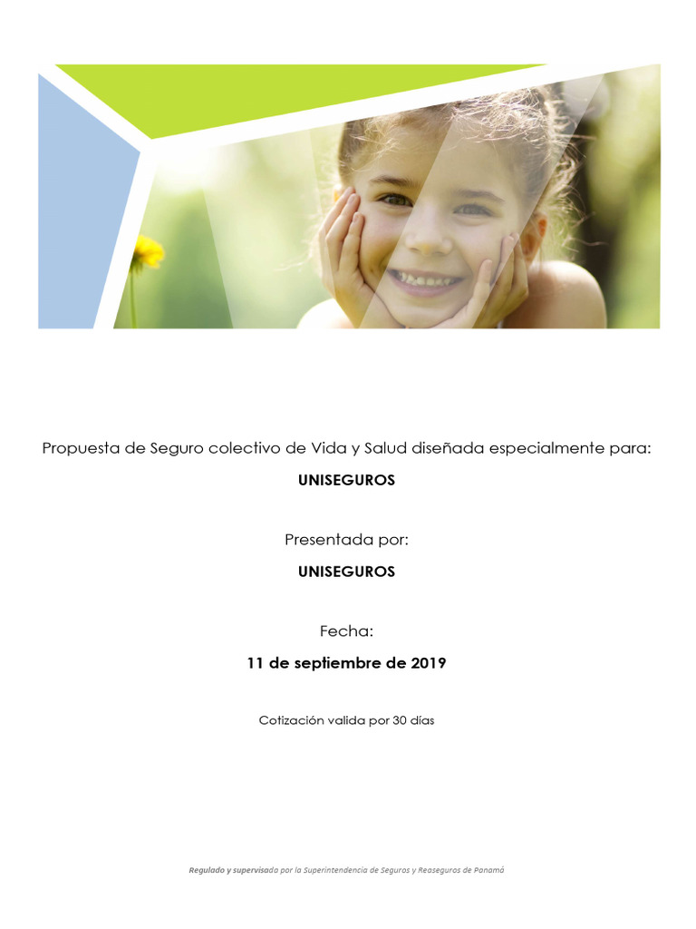 Propuesta de Seguro para Uniseguros | PDF | Póliza de seguros | Seguro