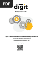 Contractor's Plant & Machinery Insurance Guide | PDF | Indemnity ...