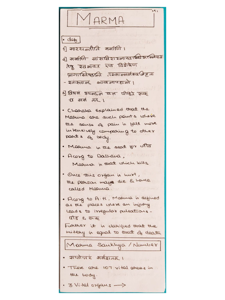 Marma | PDF