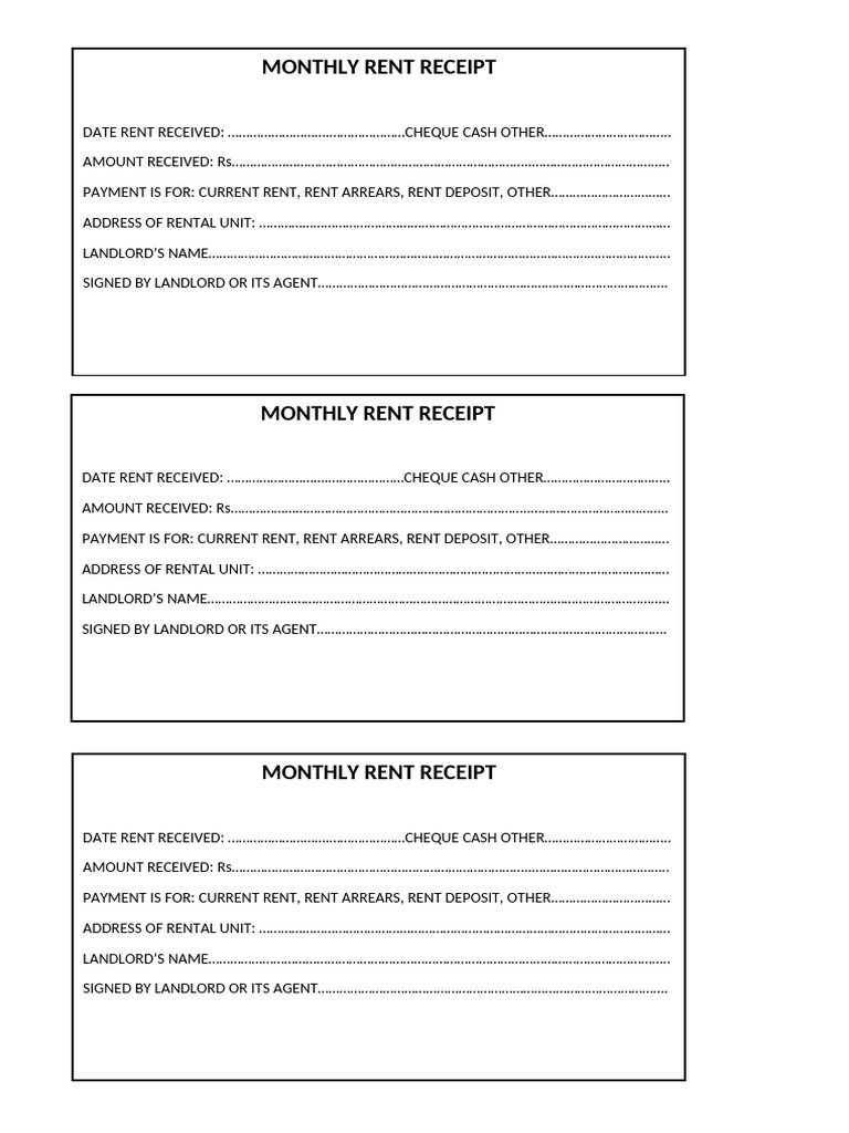 Room Rent | PDF