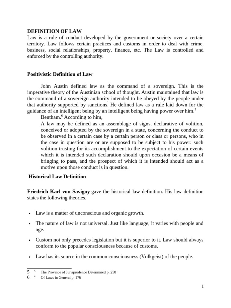 Understanding Legal Definitions and Functions | PDF | Justice | Crime ...