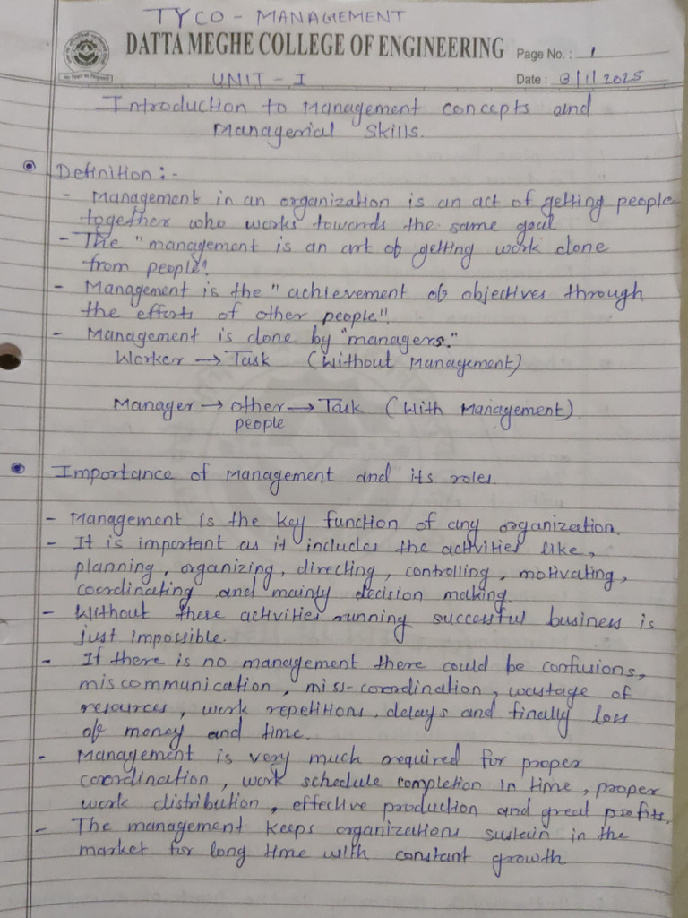 Man notes pdf