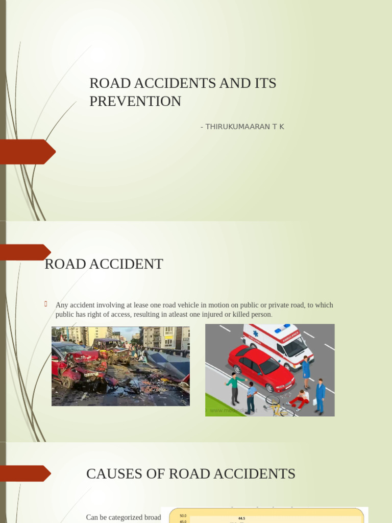Road Accident Causes and Prevention | PDF