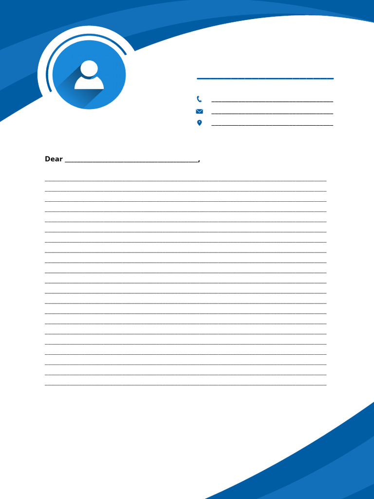 Covering Letter - Template | PDF