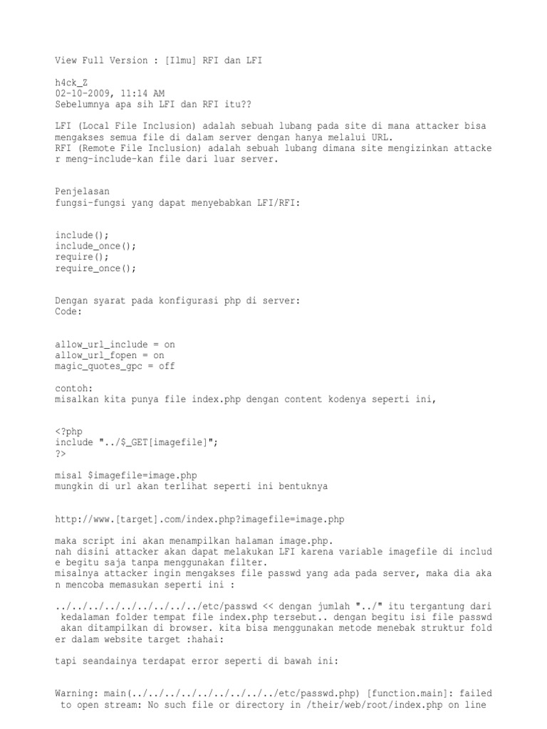 LFI | PDF
