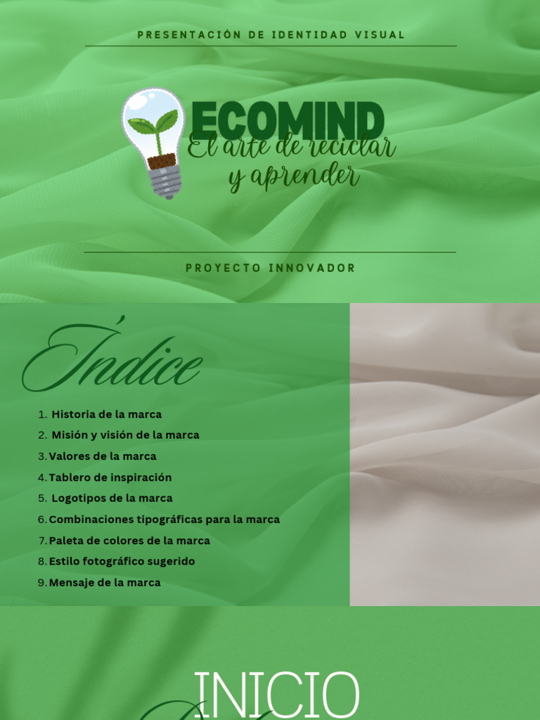 Identidad Visual de ECOMIND | PDF | Marca | Reciclaje