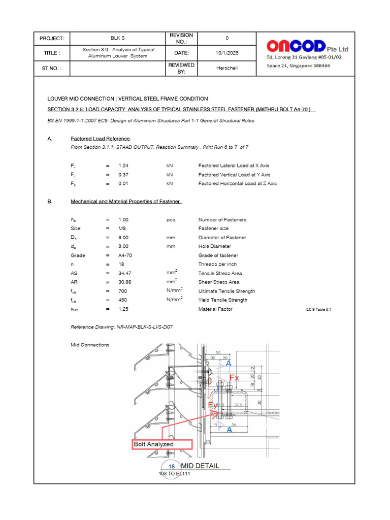 Section 3.2.5 - ST - Mid Bolt | PDF | Screw | Strength Of Materials