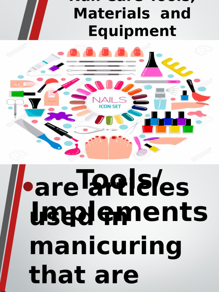 Essential Nail Care Tools & Equipment | PDF | Nail (Anatomy)