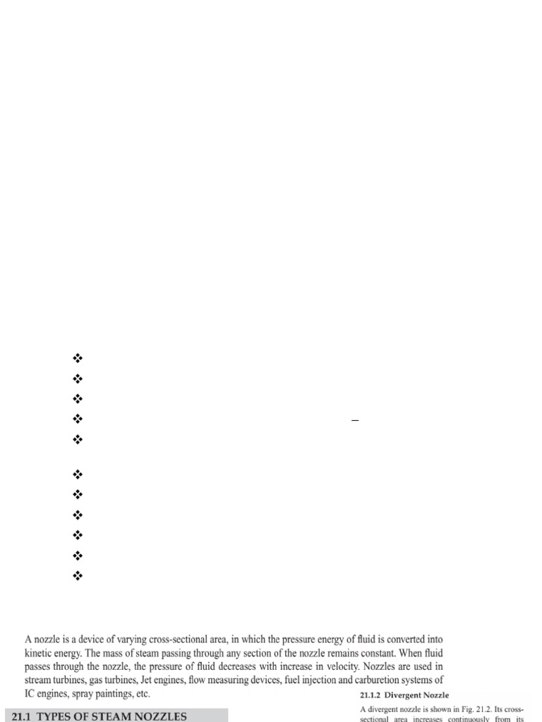Unit Ii Steam Nozzles Pdf
