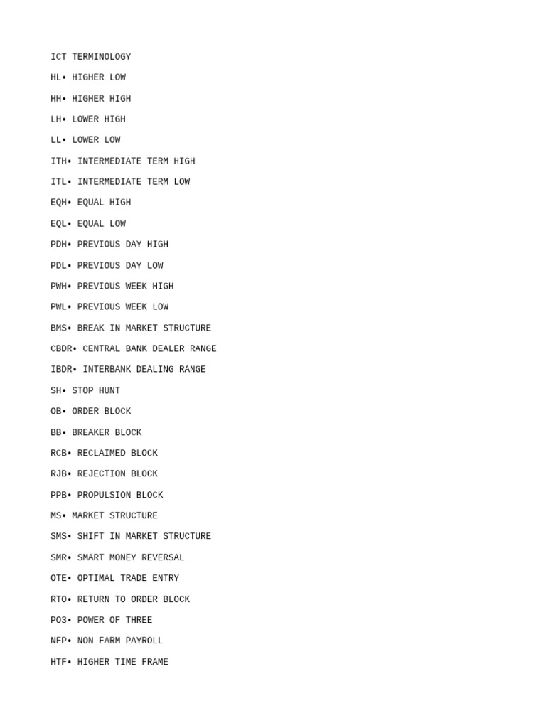 Ict Terminology | PDF