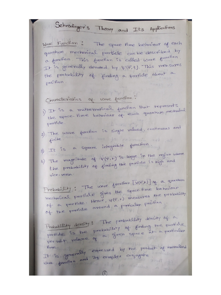 Quantum Mechanics Pdf