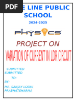 Investigatory Project On LDR | PDF | Natural Philosophy | Applied And ... 