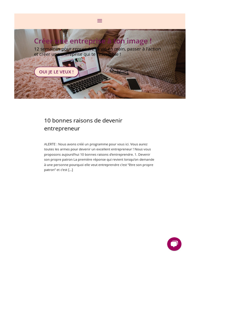 10 Bonnes Raisons de Devenir Entrepreneur | PDF | Entrepreneuriat