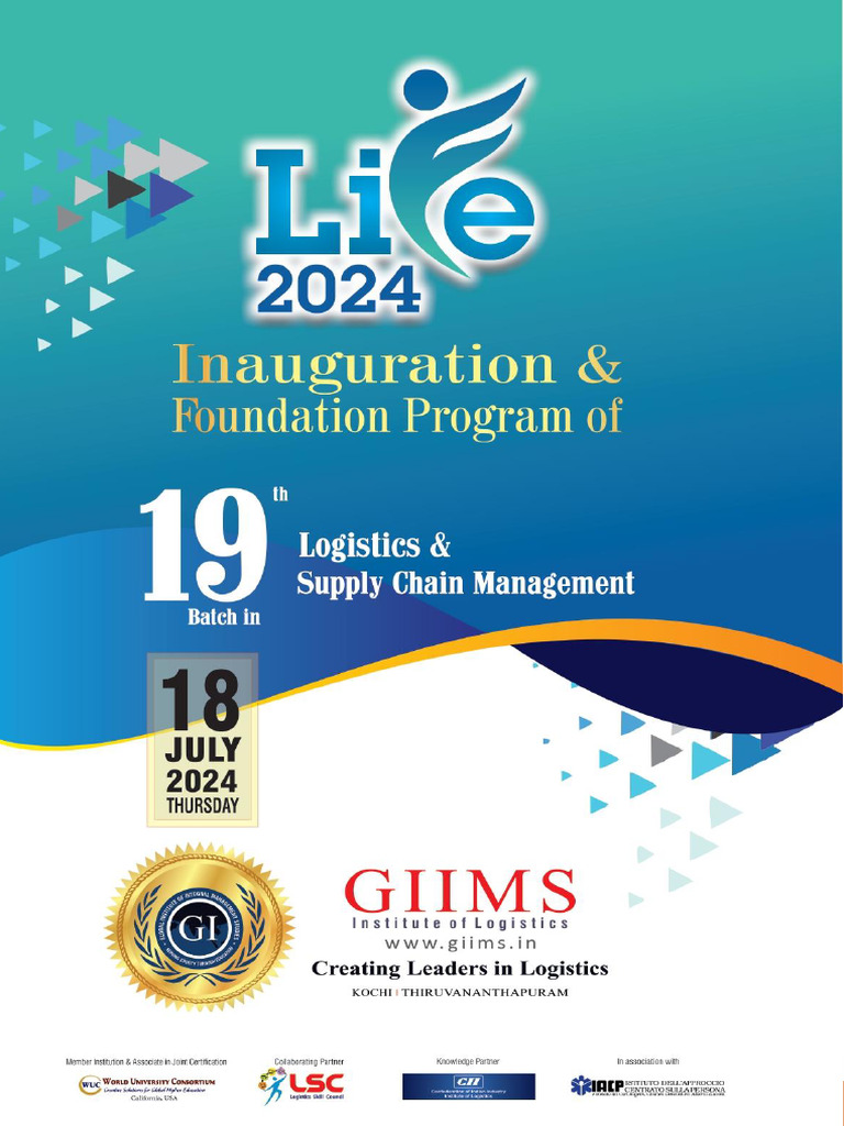 GIIMS Program Schedule July-August 2024 | PDF