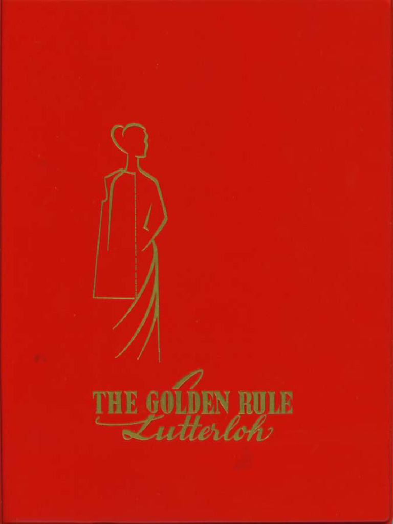 Maria Lutterloh - The Golden Rule - A Manual Showing Method of Self ...