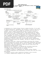 Vepi Newsletters: The Electrical Power Systems Division The Switchyards (Outdoor Substations) Section Number: 1