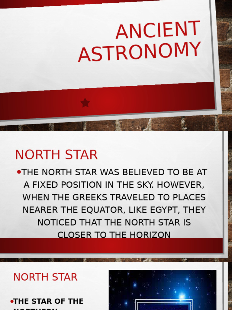Ancient Astronomy 1.1 | PDF | Solar System | Physical Sciences