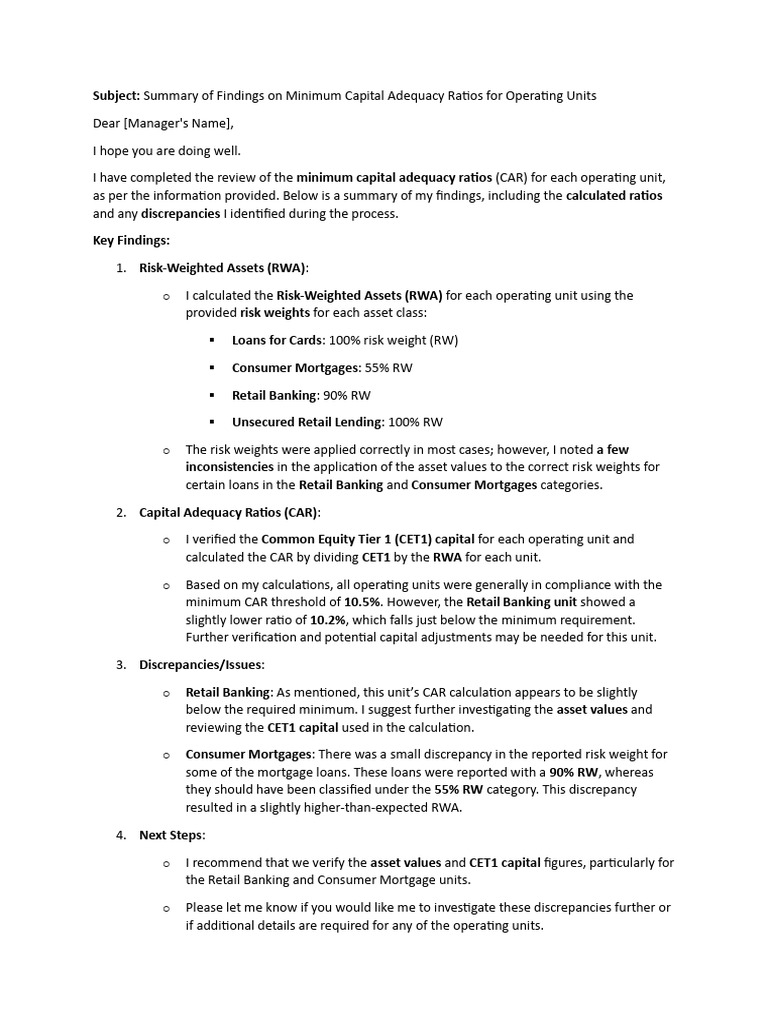 finance 2 | PDF | Capital Adequacy Ratio | Basel Iii